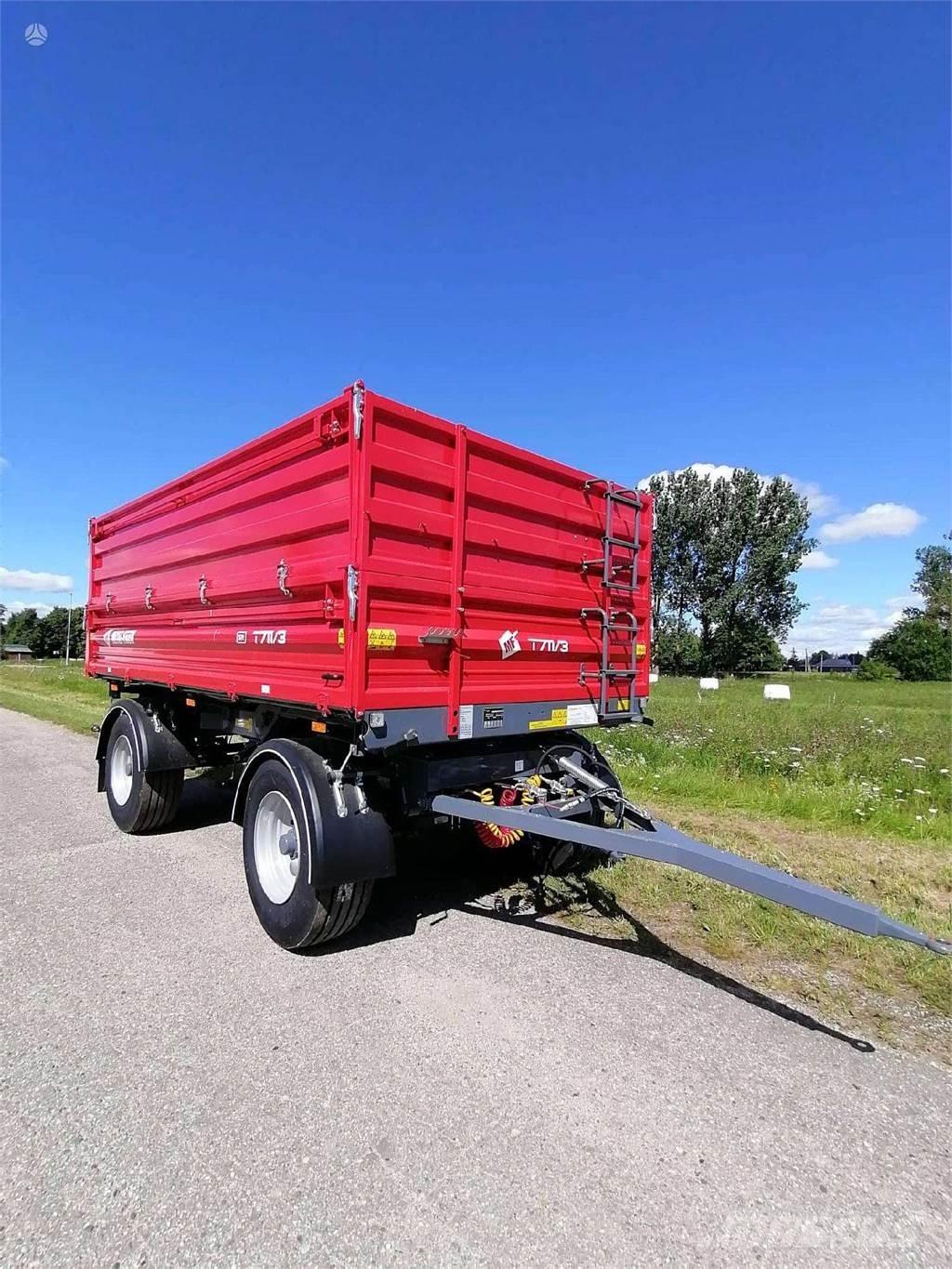 Metal-Fach T711/3 Grūdų vežimėliai