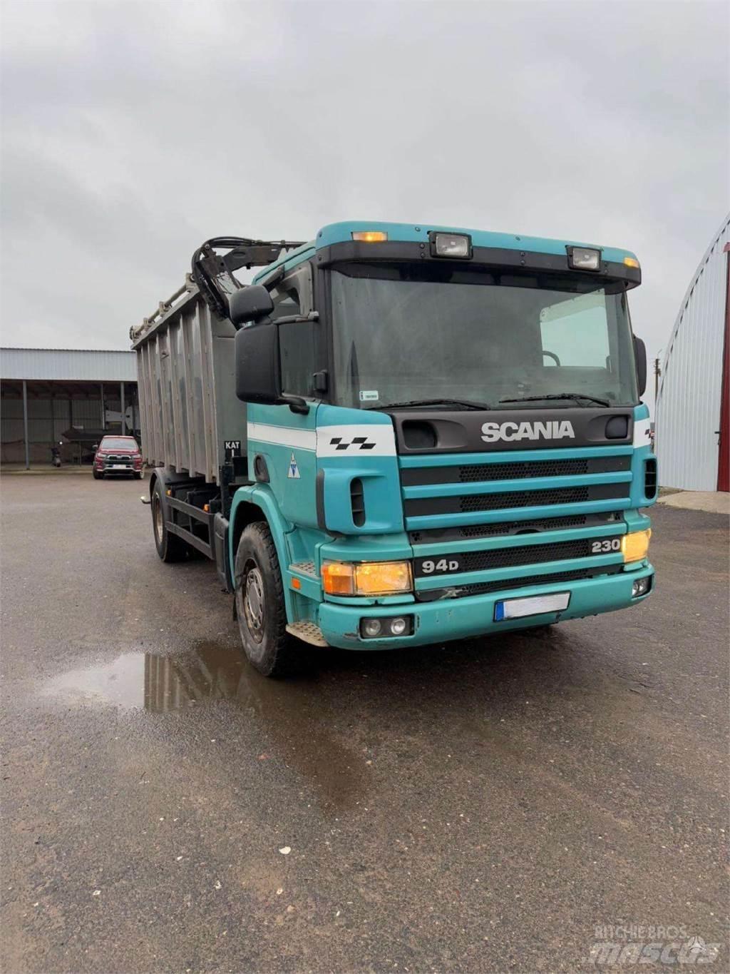 Scania 230 94D Savivarčių priekabų vilkikai