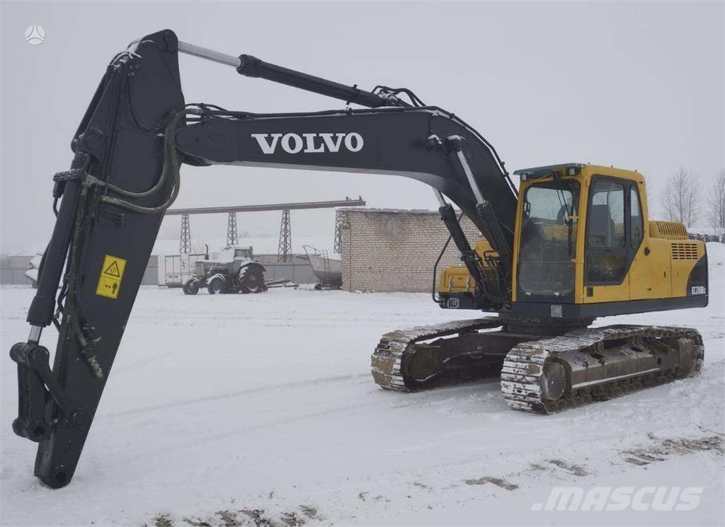 Volvo EC 210 BLC Vikšriniai ekskavatoriai