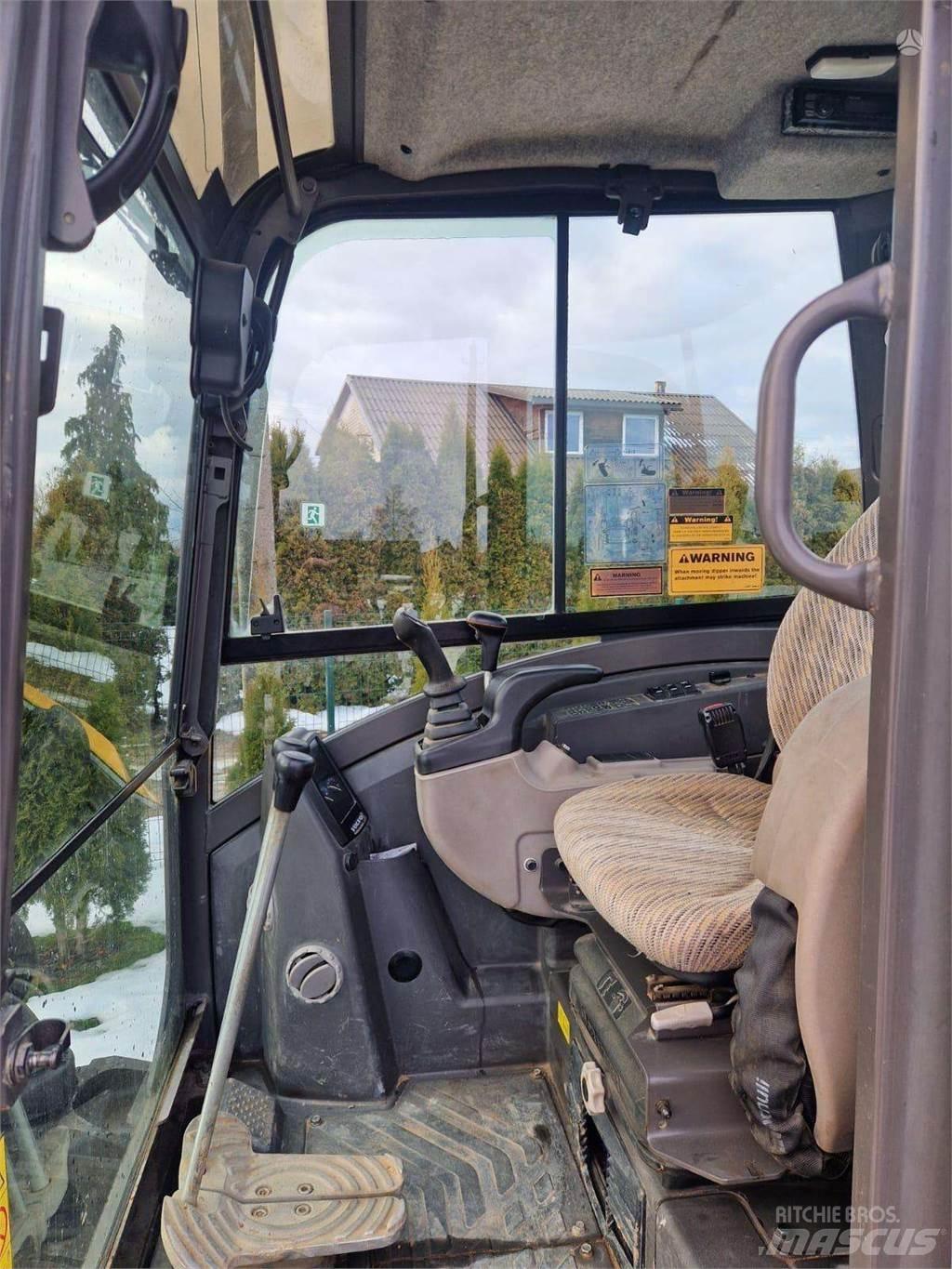 Volvo ECR50 Vikšriniai ekskavatoriai