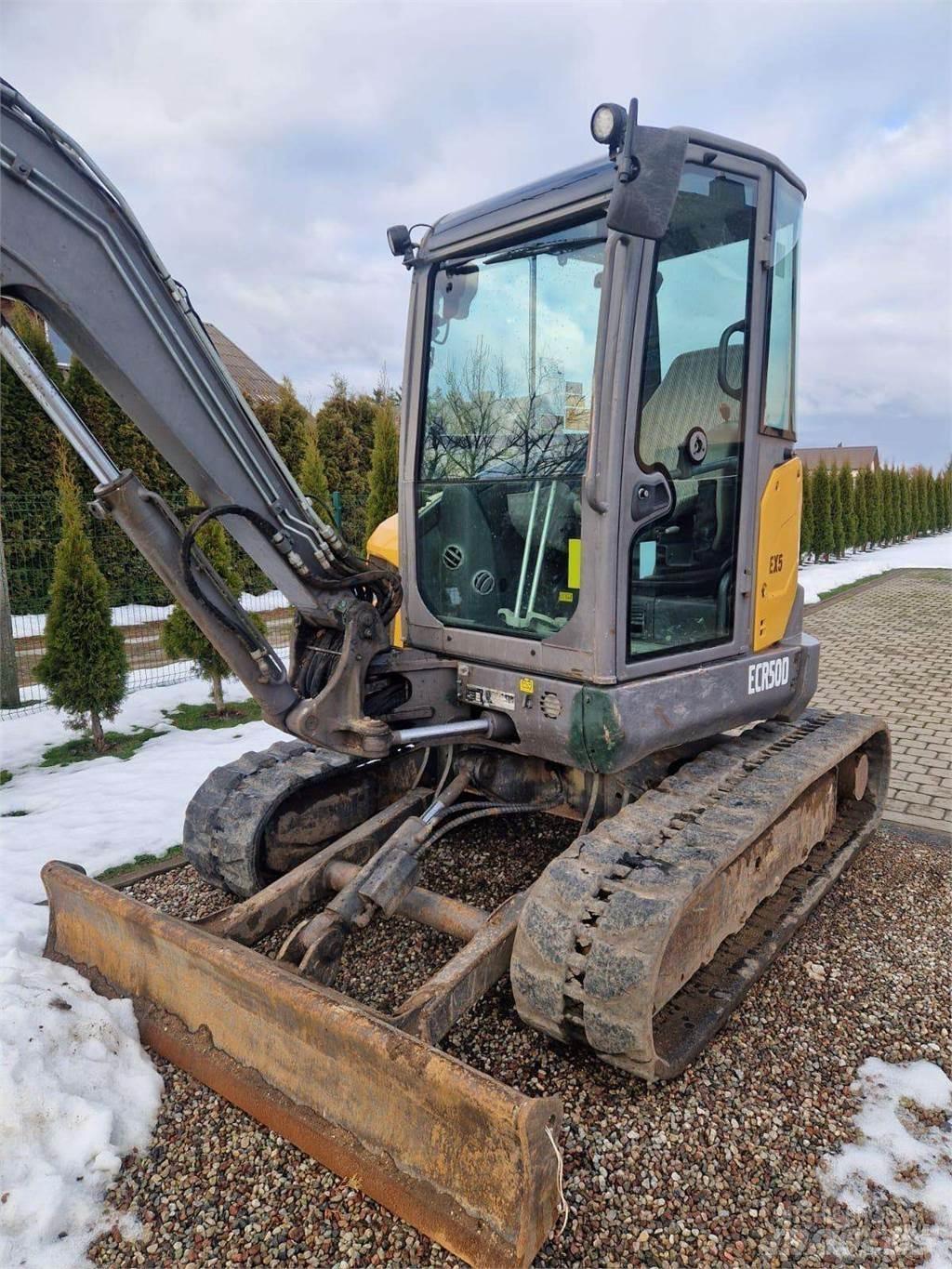 Volvo ECR50 Vikšriniai ekskavatoriai