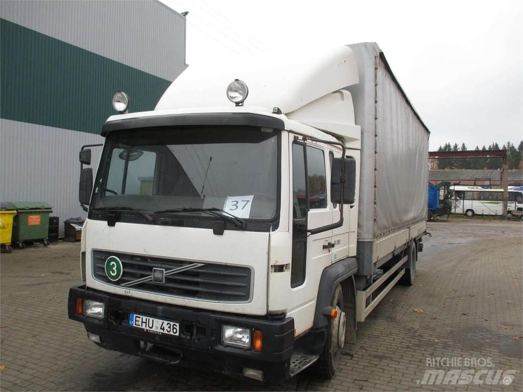 Volvo FL6 Priekabos su tentu