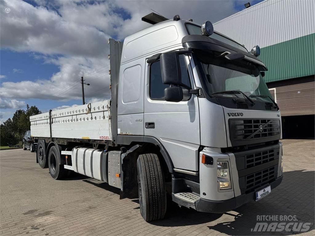 Volvo FM 440 6x2 Platformos/ Pakrovimas iš šono