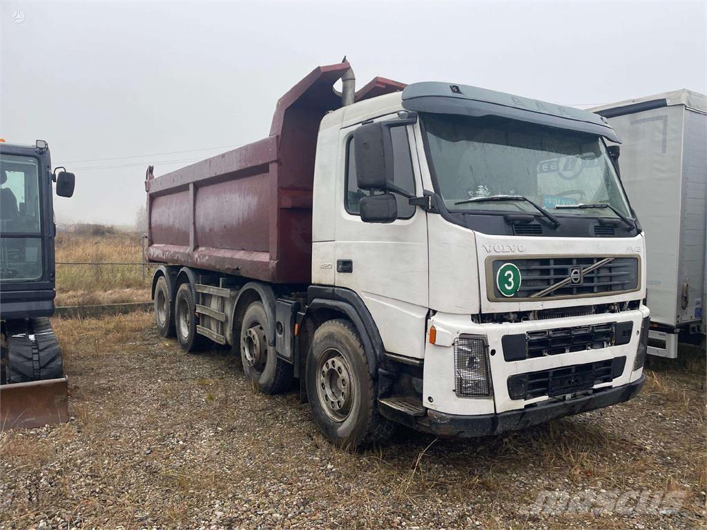 Volvo FM12-420 Savivarčių priekabų vilkikai