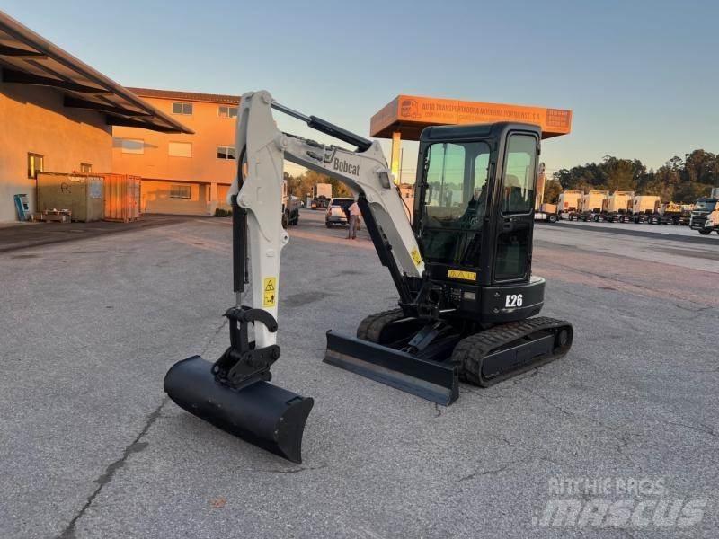 Bobcat E 26 Mini ekskavatoriai < 7 t