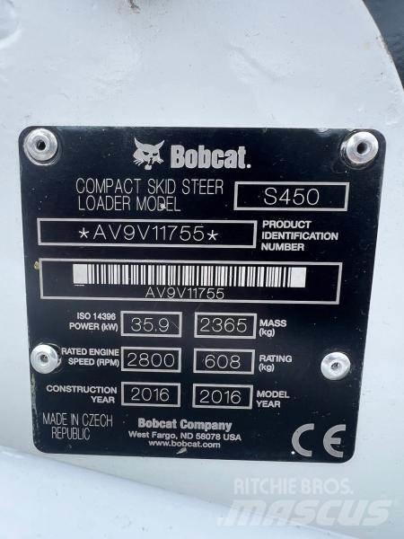 Bobcat S 450 Mini krautuvai