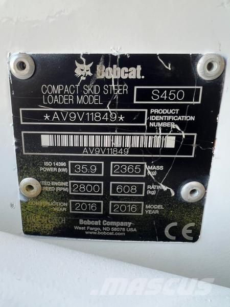 Bobcat S 450 Mini krautuvai