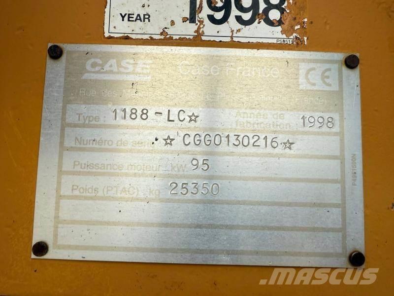 CASE 1188 Vikšriniai ekskavatoriai