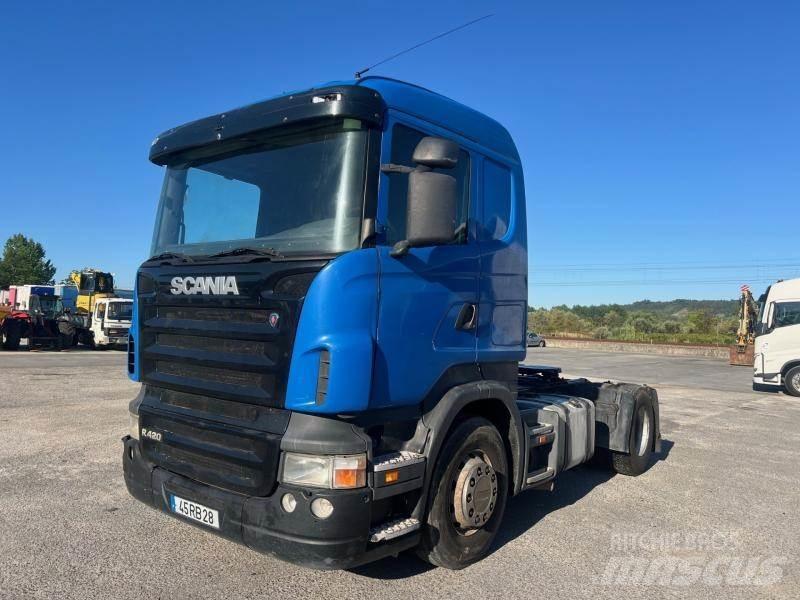 Scania R 420 Naudoti vilkikai
