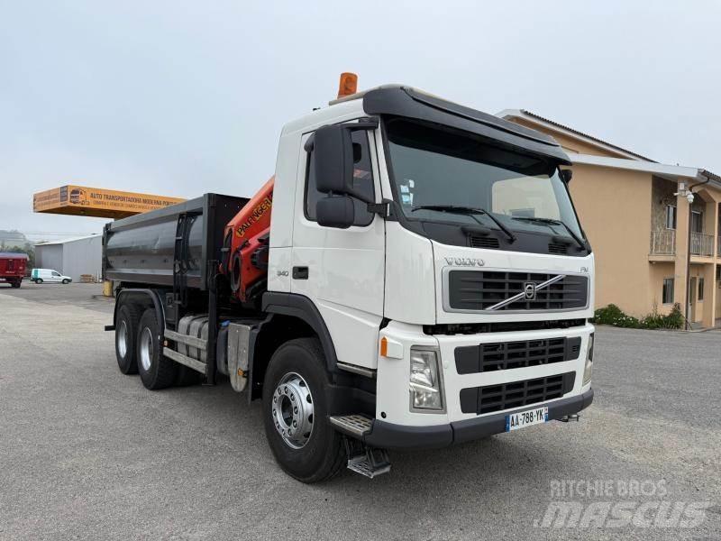Volvo FM 340 Savivarčių priekabų vilkikai