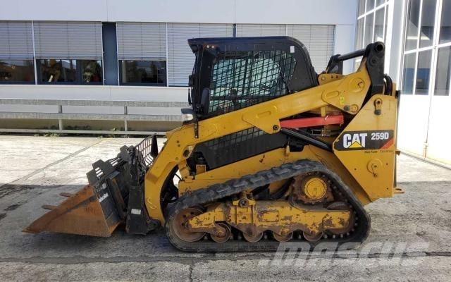 CAT 259D HF Krautuvai su šoniniu pasukimu