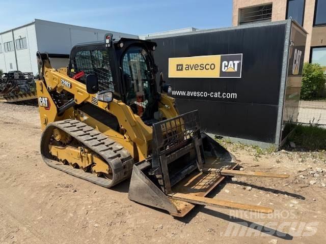 CAT 259D3 Krautuvai su šoniniu pasukimu
