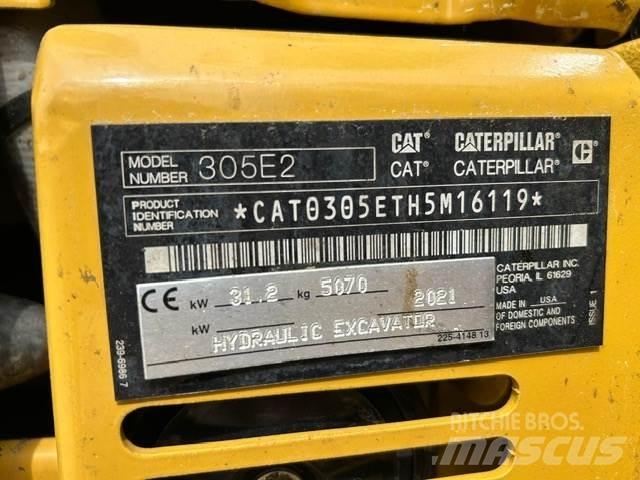 CAT 305CR Mini ekskavatoriai < 7 t