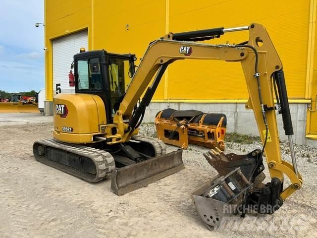 CAT 305CR Mini ekskavatoriai < 7 t