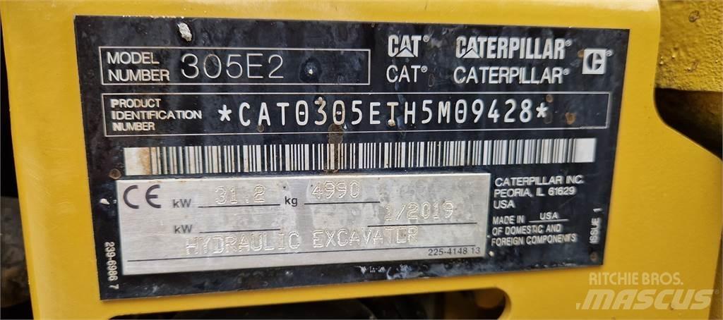 CAT 305E2 CR Mini ekskavatoriai < 7 t