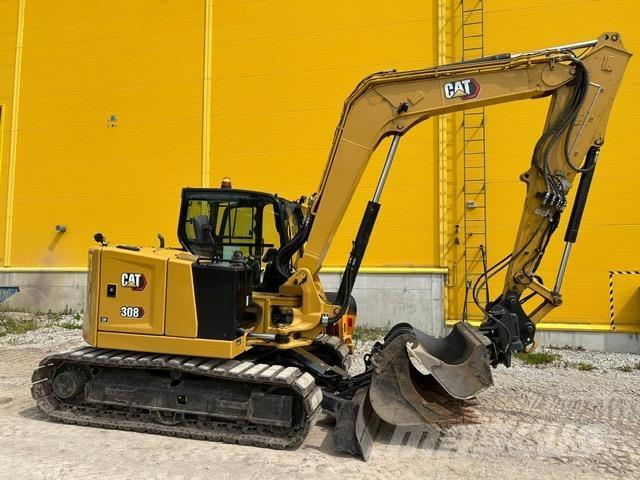 CAT 308-07 Mini ekskavatoriai < 7 t