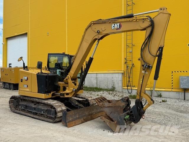 CAT 308-07 Mini ekskavatoriai < 7 t
