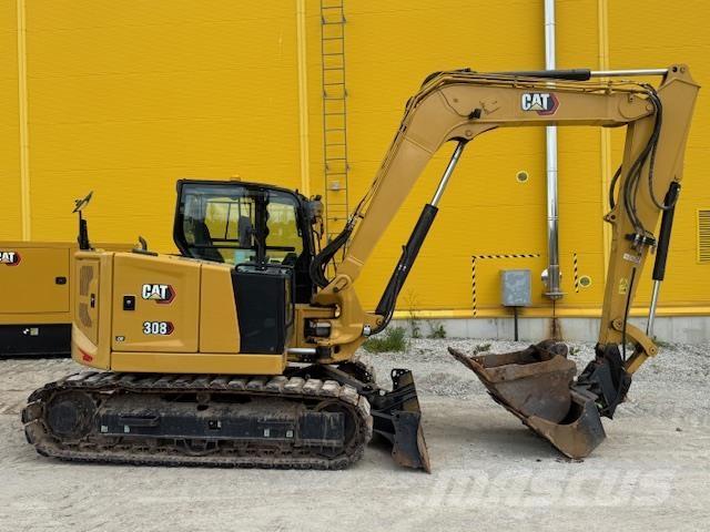CAT 308-07 Mini ekskavatoriai < 7 t