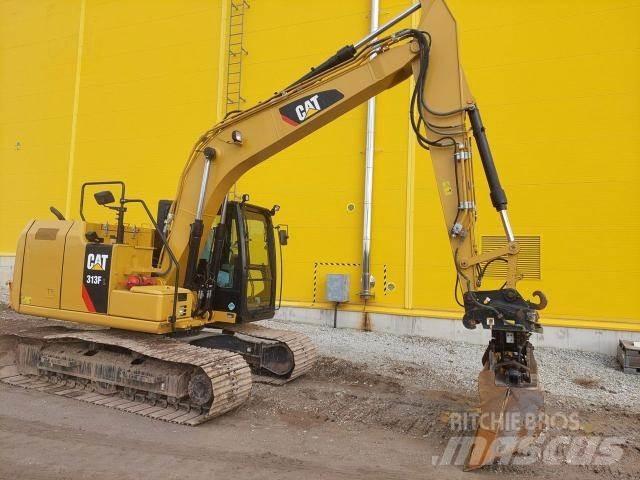 CAT 313 FL Vikšriniai ekskavatoriai