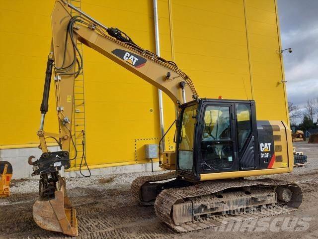 CAT 313 FL Vikšriniai ekskavatoriai