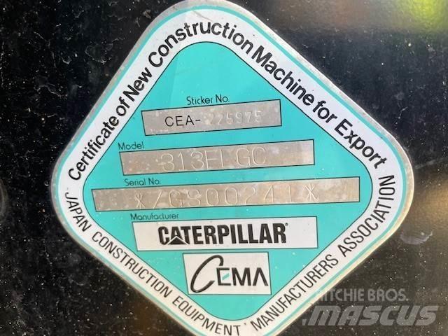 CAT 313 FL GC Vikšriniai ekskavatoriai