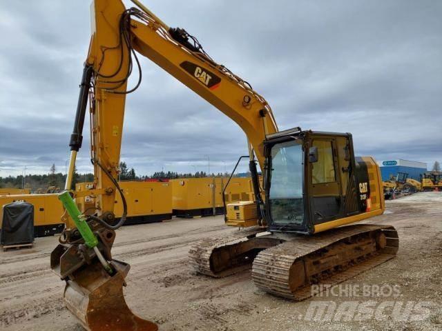 CAT 313FL Vikšriniai ekskavatoriai