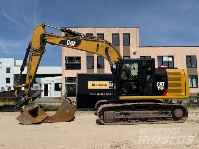 CAT 316F Vikšriniai ekskavatoriai