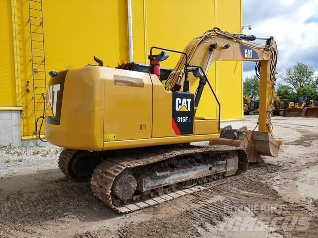 CAT 316FL Vikšriniai ekskavatoriai