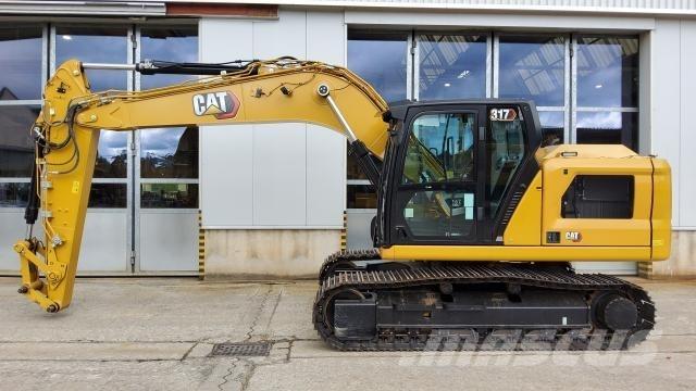 CAT 317-07C Vikšriniai ekskavatoriai
