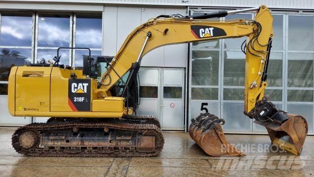 CAT 318F CW30s Vikšriniai ekskavatoriai