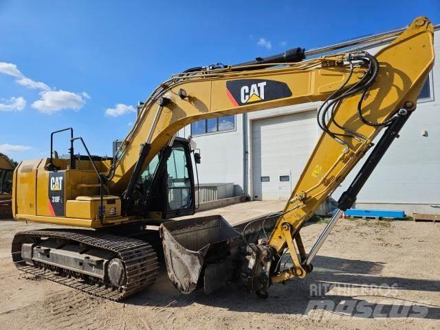CAT 318FL Vikšriniai ekskavatoriai