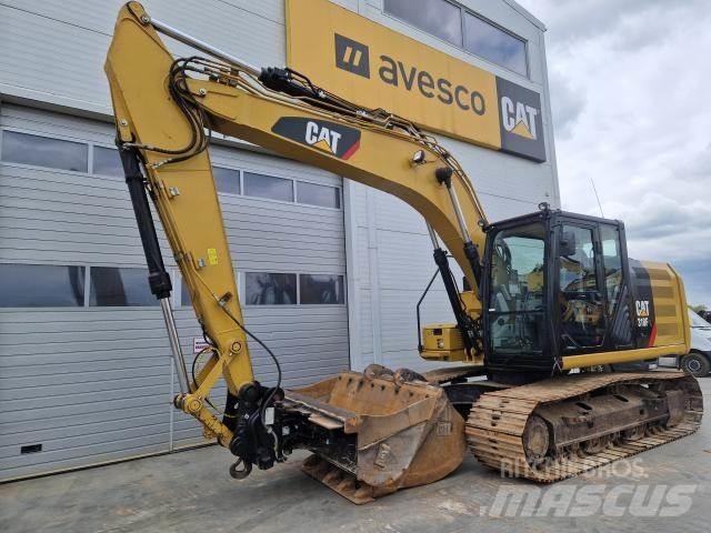 CAT 318FL Vikšriniai ekskavatoriai