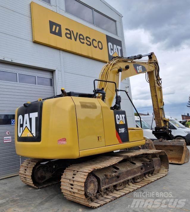 CAT 318FL Vikšriniai ekskavatoriai