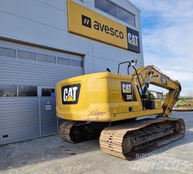 CAT 320-07 Vikšriniai ekskavatoriai