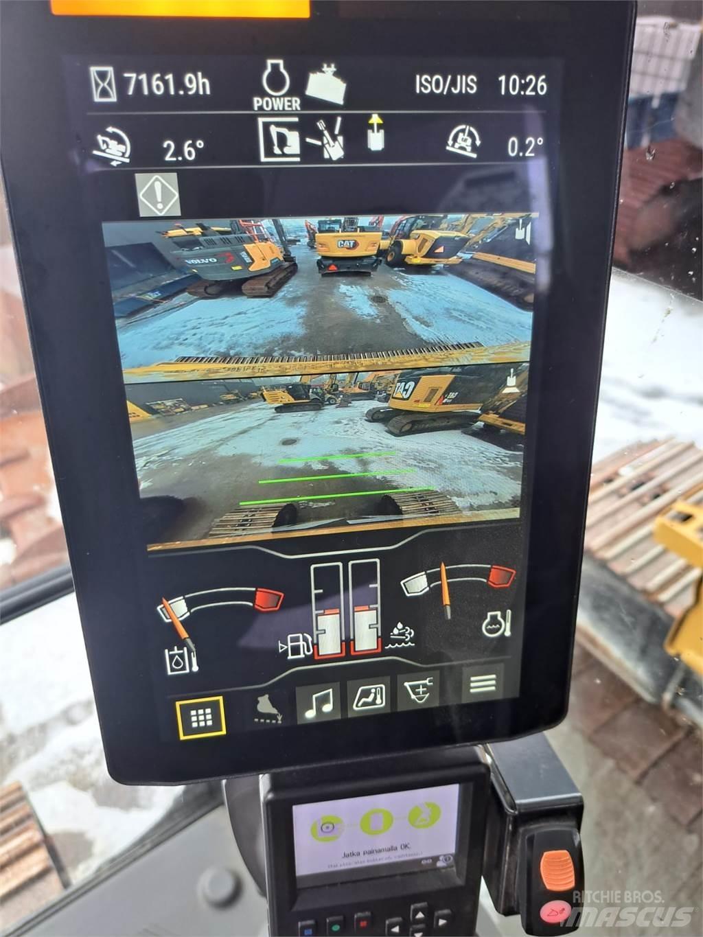 CAT 325 NG Vikšriniai ekskavatoriai