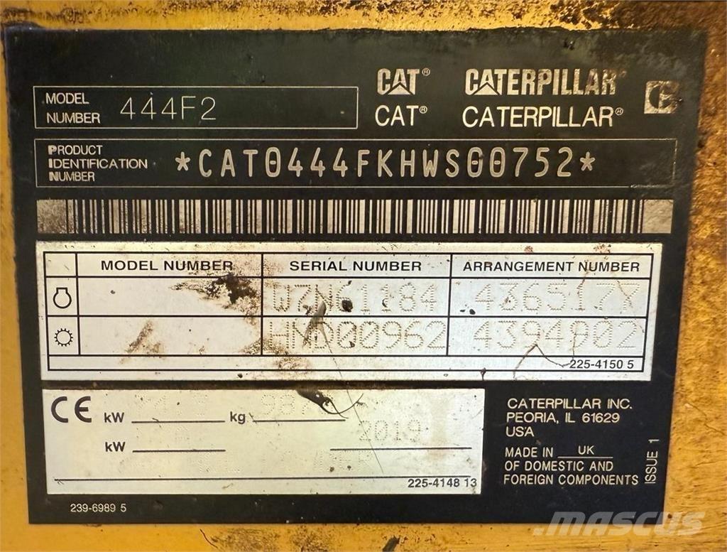 CAT 444F2 Ekskavatoriniai krautuvai