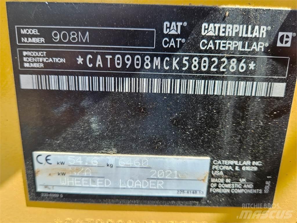 CAT 908M Naudoti ratiniai krautuvai