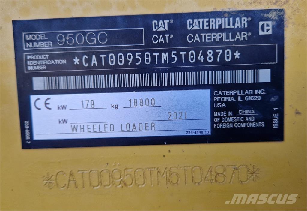 CAT 950GC Naudoti ratiniai krautuvai