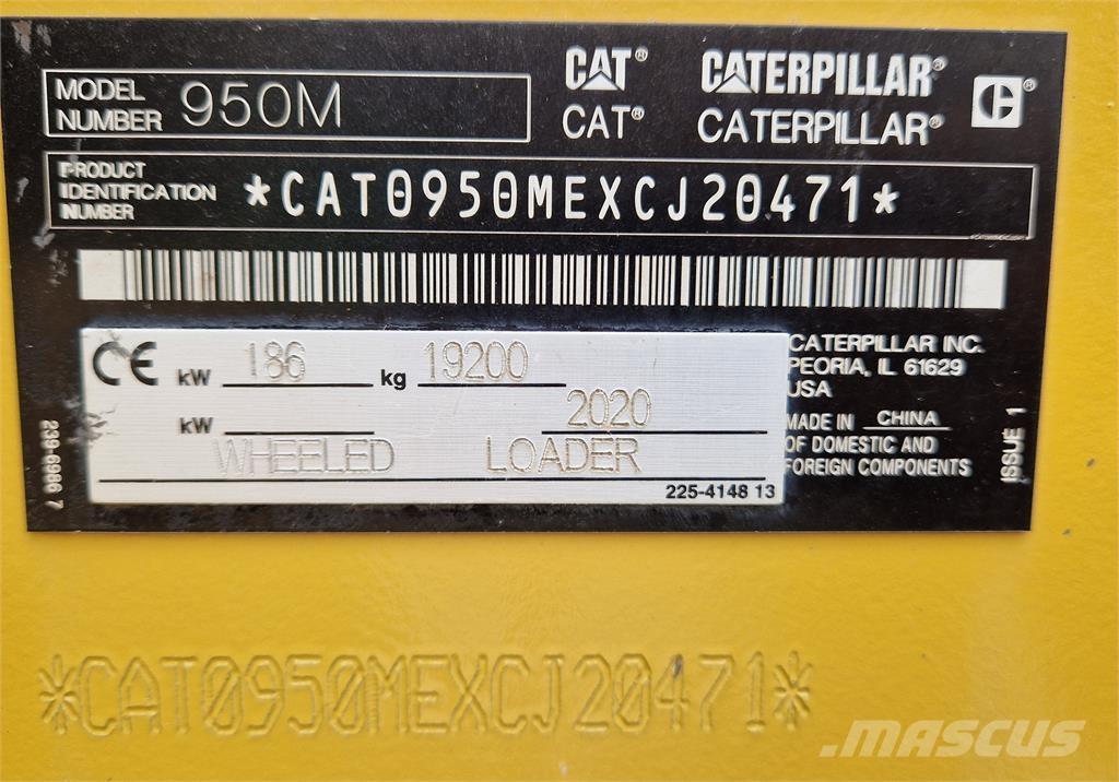 CAT 950M Naudoti ratiniai krautuvai