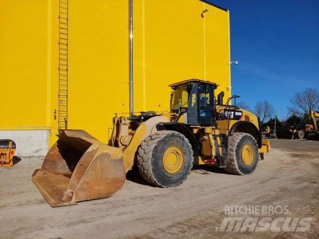CAT 980M Naudoti ratiniai krautuvai