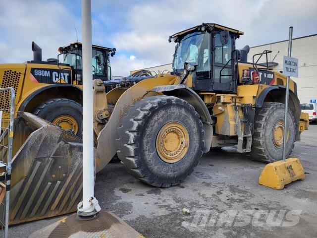 CAT 980M Naudoti ratiniai krautuvai
