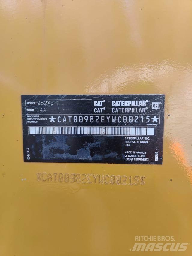 CAT 982XE Naudoti ratiniai krautuvai