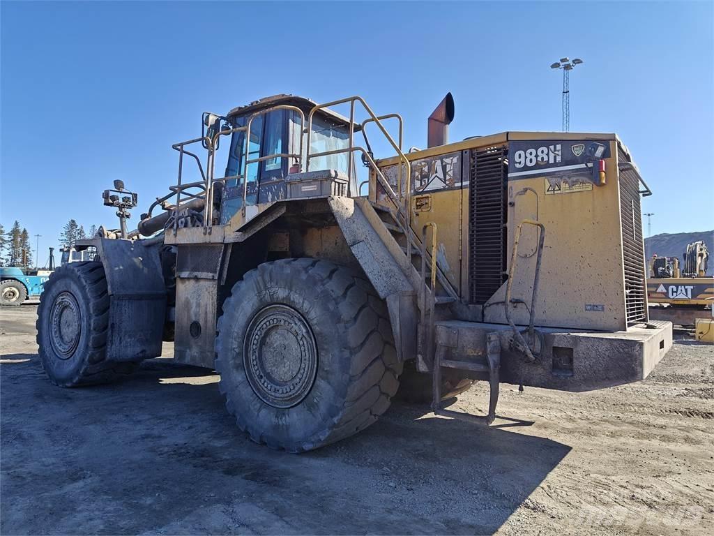 CAT 988H Naudoti ratiniai krautuvai