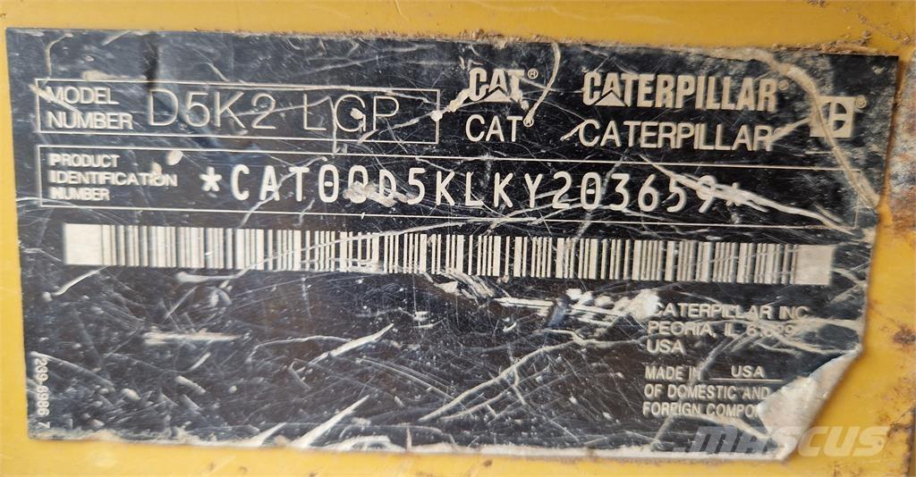 CAT D5K2 Vikšriniai buldozeriai