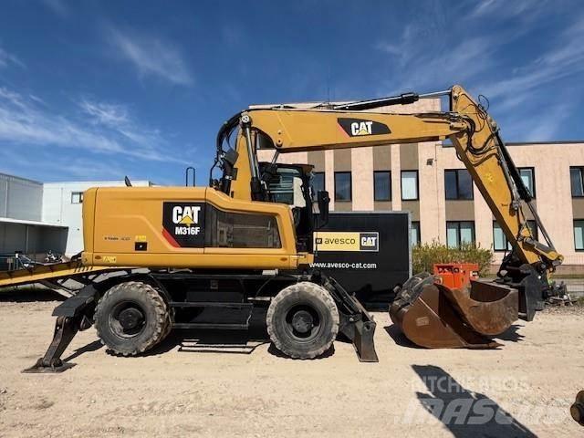 CAT M316F Statyba - Kita