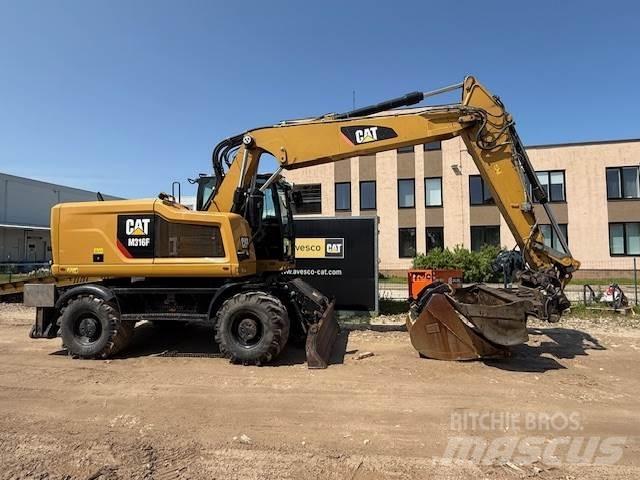 CAT M316F Statyba - Kita