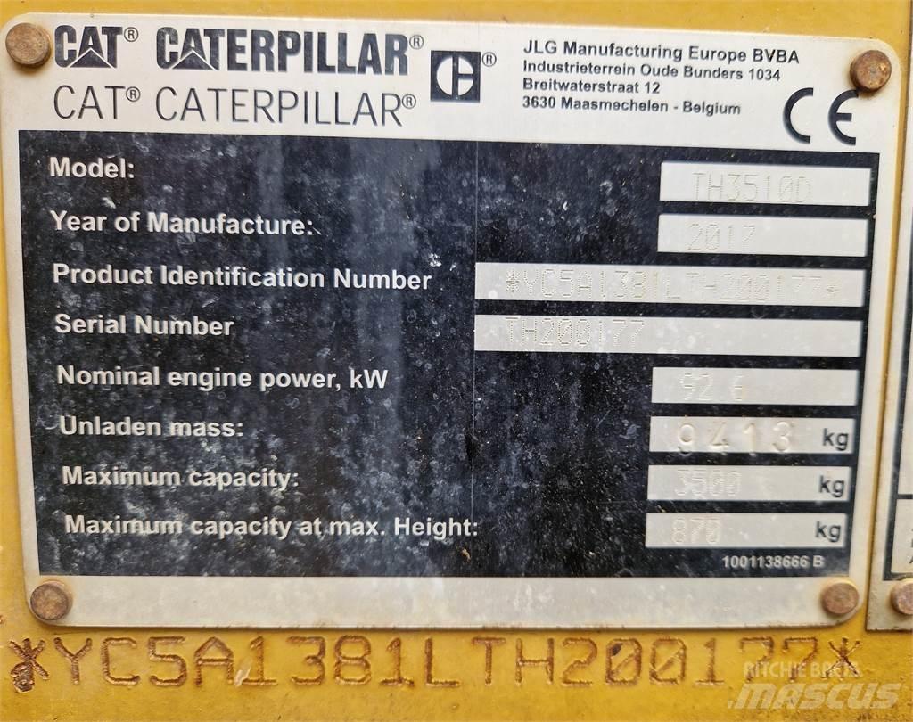 CAT TH3510D Teleskopiniai krautuvai