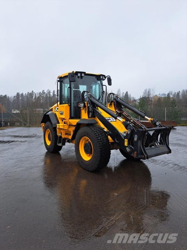 JCB 417 S5 HT Naudoti ratiniai krautuvai