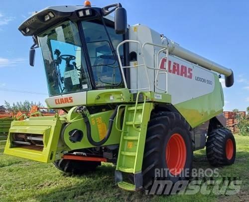 CLAAS Lexion 550 Derliaus nuėmimo kombainai
