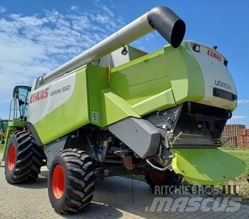 CLAAS Lexion 550 Derliaus nuėmimo kombainai